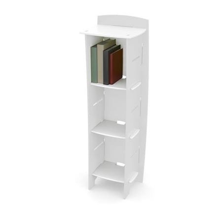Legare Furniture Legare Furniture LEGE-BCWM-103 Kids Bookcase - White LEGE-BCWM-103
